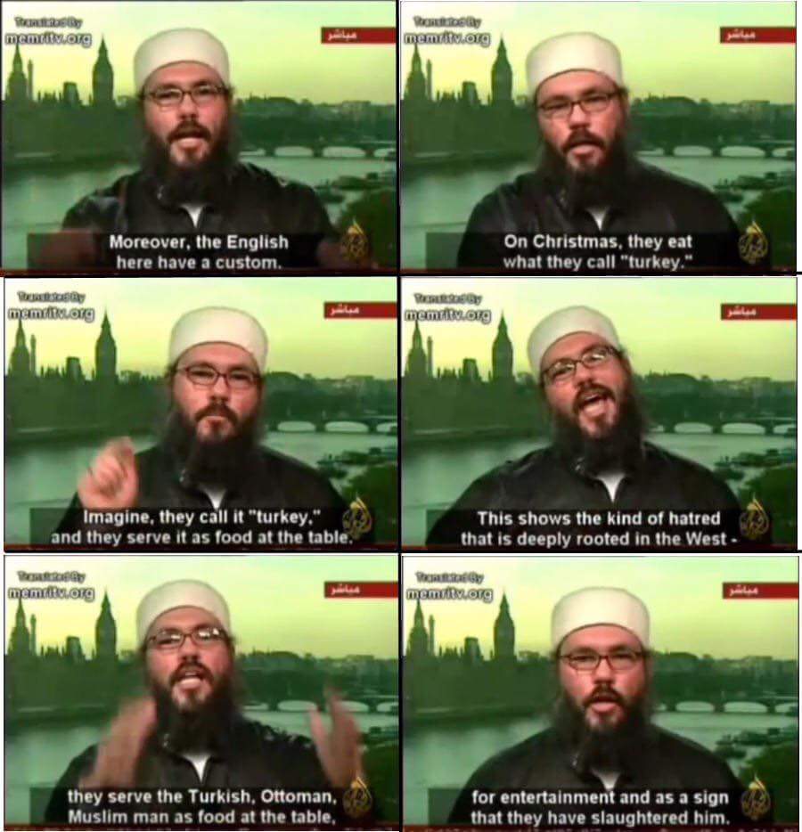 The_Vagitarian's tweet photo. #FuckIslam #Allahisdead
Wtf is this stupidity lol. Jesus christ, it doesn't get much weirder than this. Gobble Gobble! 🦃🍗 https://t.co/OLv13bfaFC