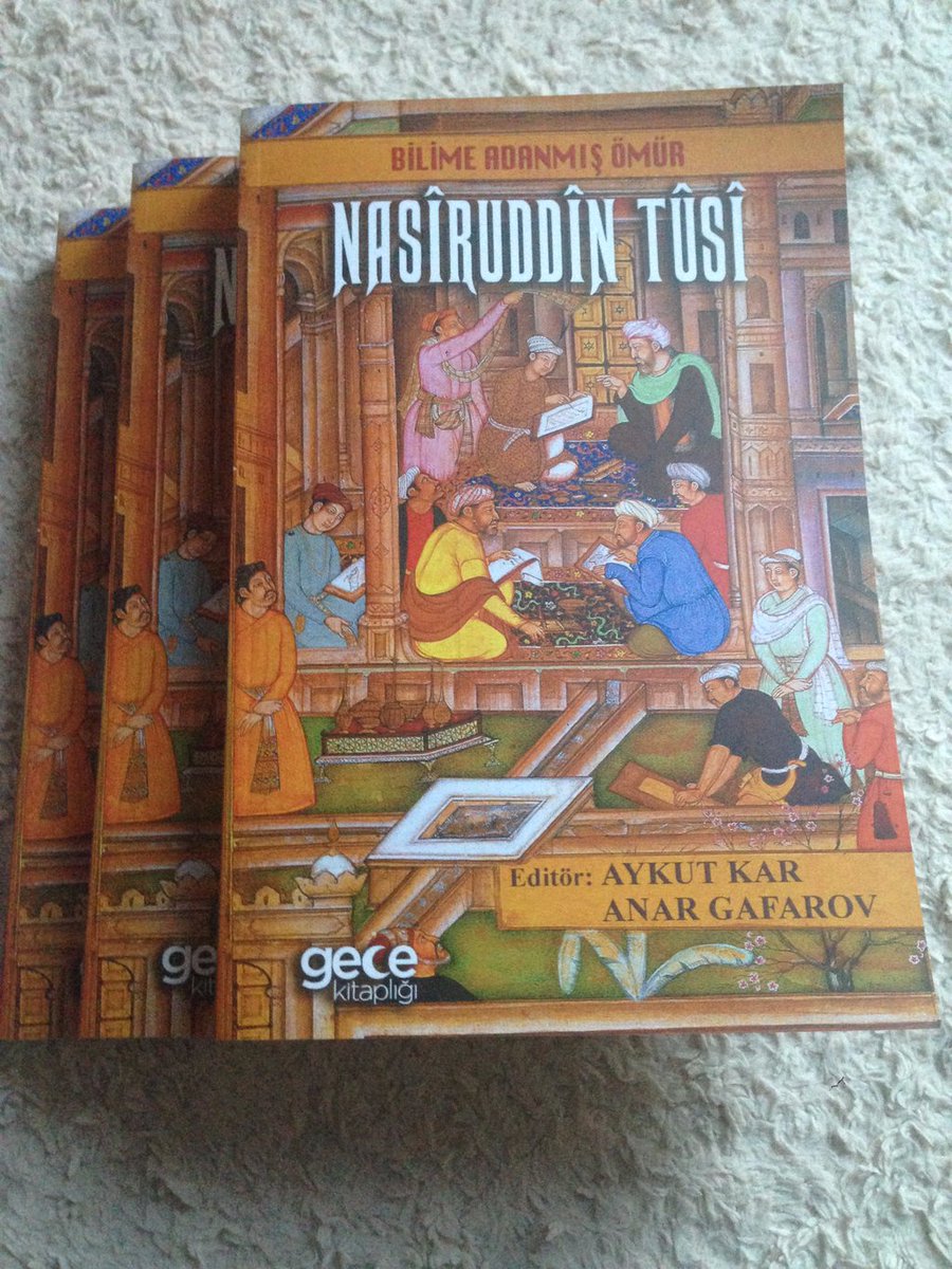 Bu twiti RT eden 3 kişiye BİLİME ADANMIŞ BİR ÖMÜR NASİRUDDİN TUSİ Kitabı hediye edilecektir..