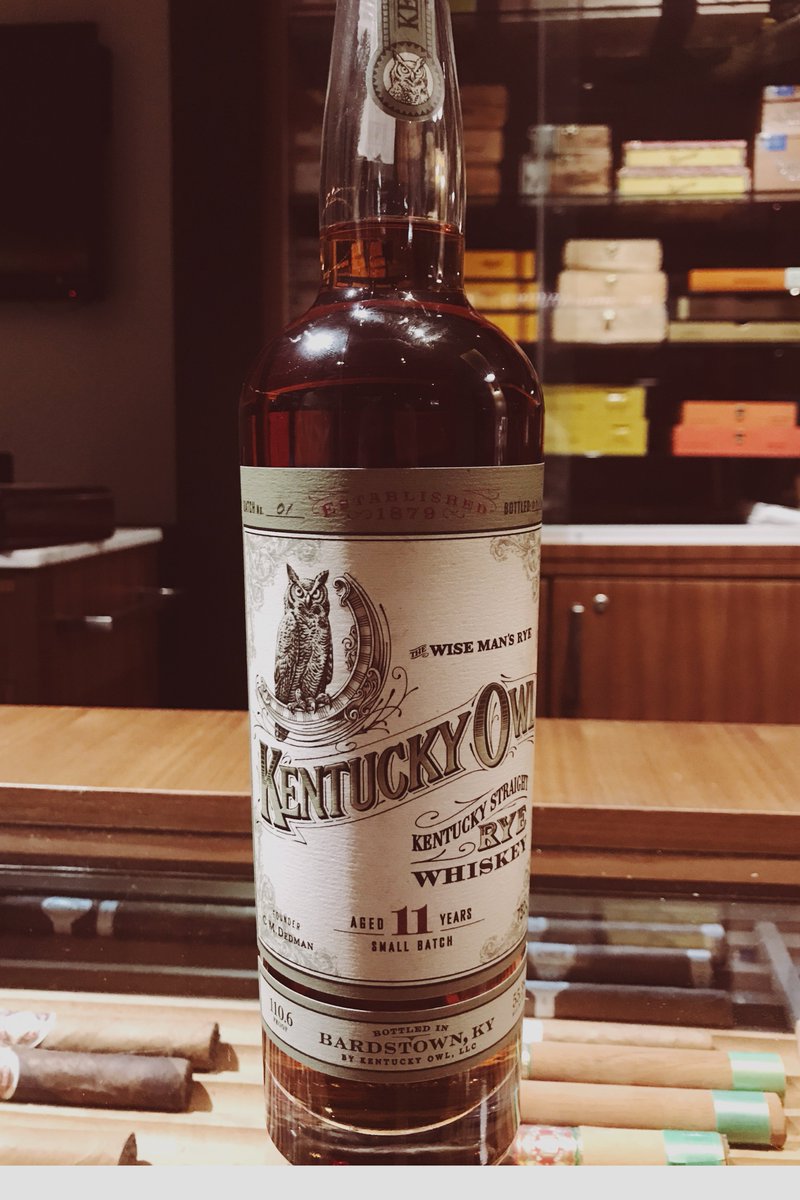 Available for the first time outside Kentucky, Kentucky Owl Rye, now at Civil Lounge!