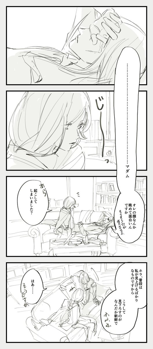 別アカであげた大逆転裁判2の推しカプ(ドレロザ 