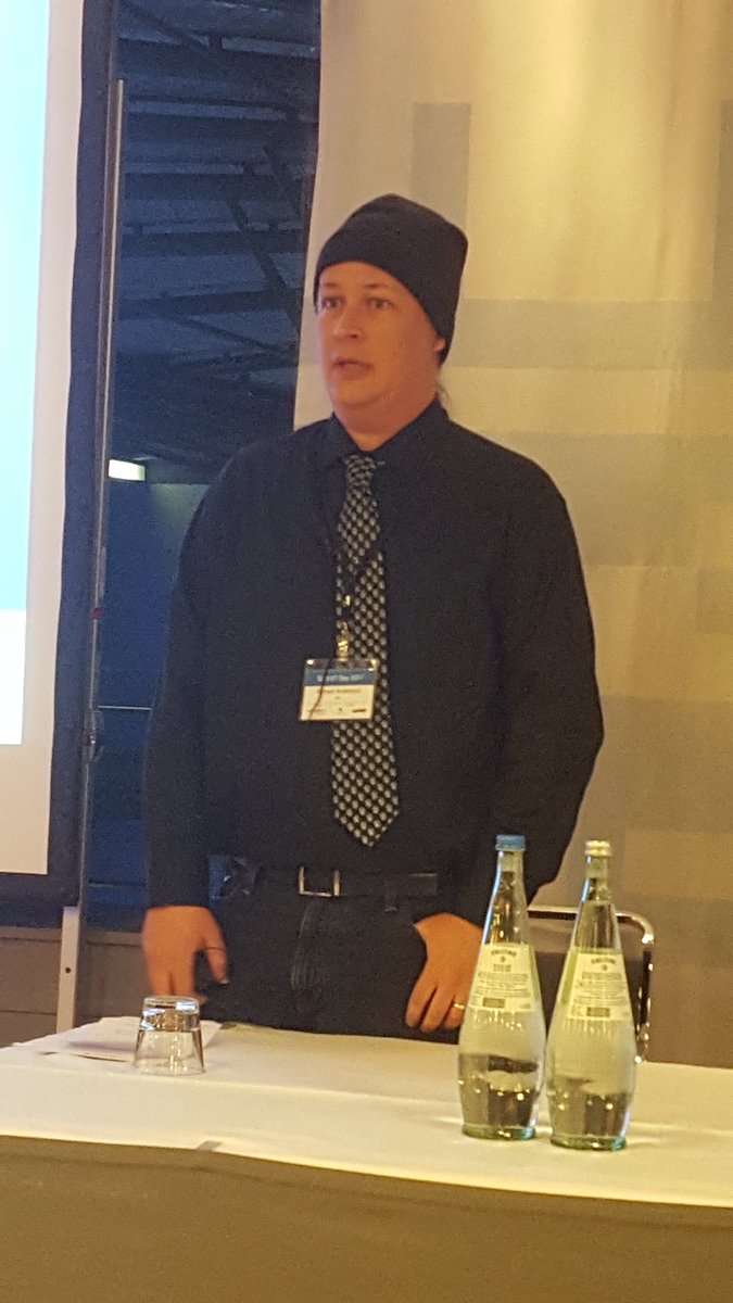 The twin developers of the DITA-OT: @jelovirt and <a href="/robander/">Robert D Anderson</a>. Clearly beanies bestow special DITA powers.  #ditaotday