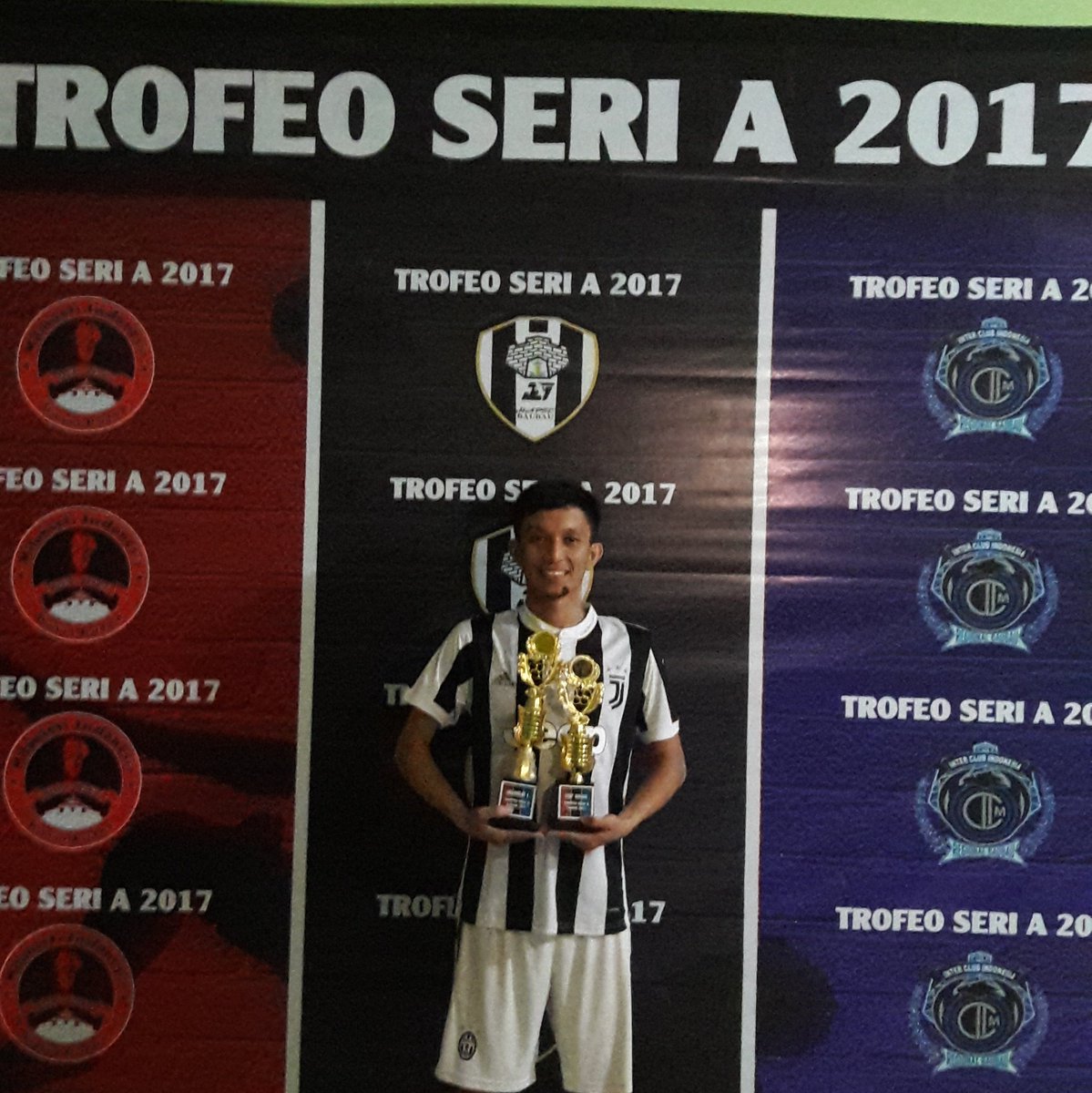 Mempertahankan  juara trofeo futsal serieA 2017 + top scorer
Grazie all famiglia jci chapter baubau
#forza juventus#