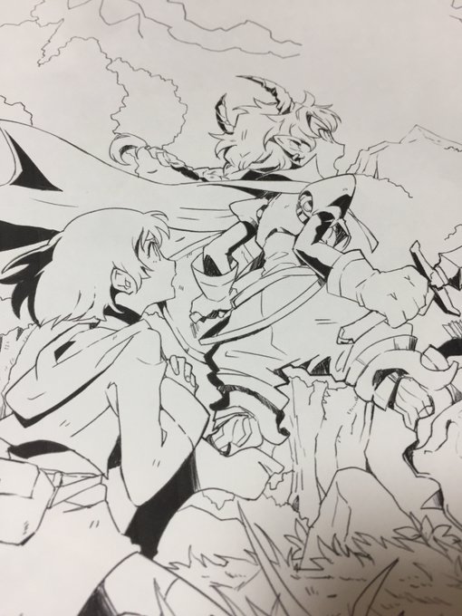 絵描いてるる 