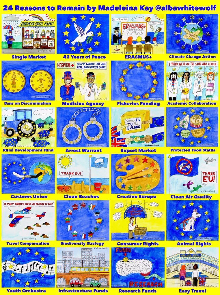 ChelsClive's tweet photo. Go for the positives of EU membership
It’s not just about trade
I said this at conference yesterday
The tide is turning #stopbrexit https://t.co/7s5ScScdHo