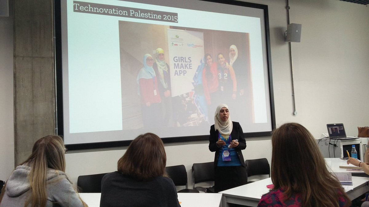 goobric's tweet photo. Let's #ChangeForGirls in #tech and #STEM ThnQ @AyahSoufan for an insightful discussion @mozillafestival #MozFest https://t.co/XPt9FaoQ0a