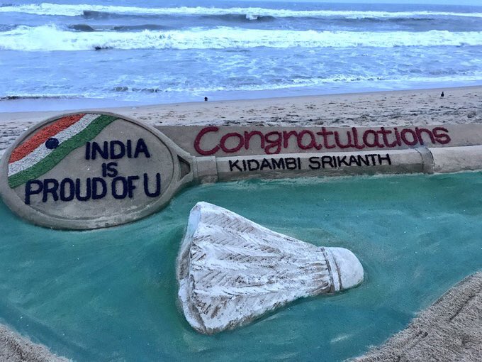 balajidtweets's tweet photo. Heartiest Congrats to #KidambiSrikanth 🔥🔥🔥
The first Indian badminton player to win four Super Series titles in a year. #FrenchOpenSS. https://t.co/eUIcCp639u