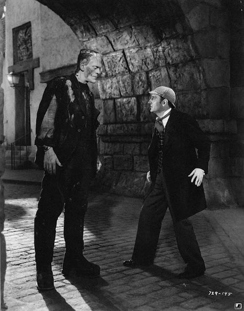 enviroresearch's tweet photo. "WATSON your disguise is brilliant"
"HOLMES do you really think it will fool MORIARTY"
"YES it already fooled MRS HUDSON &amp; BILLY"
"AWESOME!" https://t.co/zgF3lAiSnE