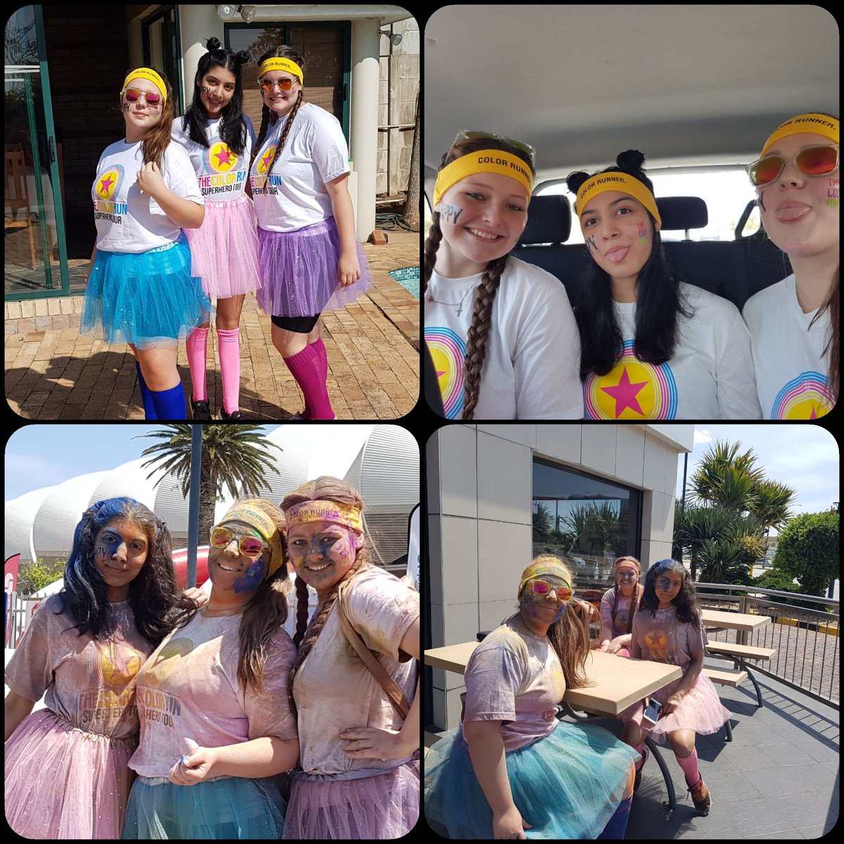leyla_l's tweet photo. Before and After Pics #colourrunsa #saudalimbada #mashallah https://t.co/0FsI3LsgWy