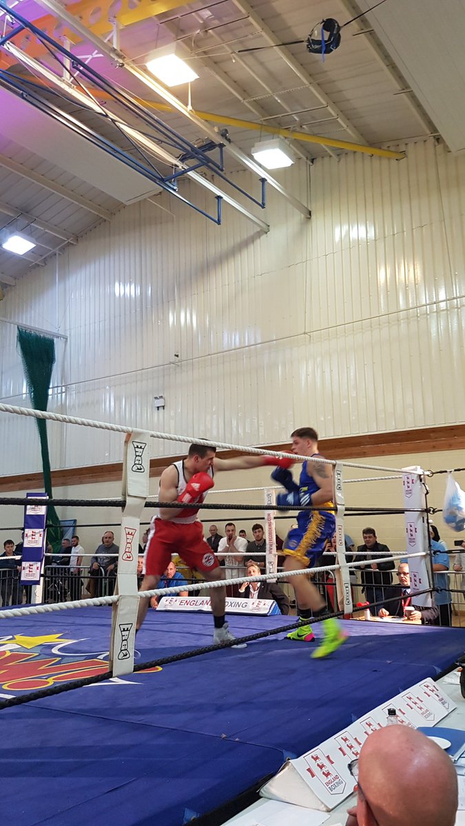 England_Boxing's tweet photo. WHAT a bout between Csanadi and Butlin in Ring A #EBDevelopments https://t.co/2491eOaM9Y