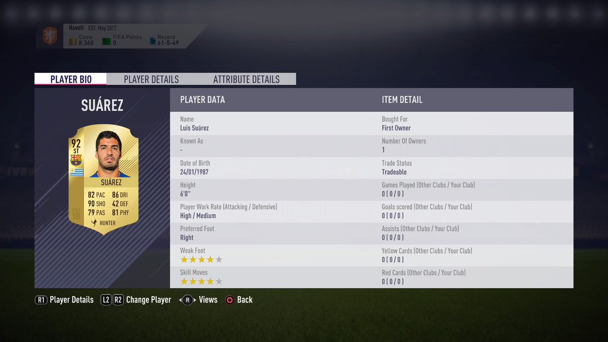 xCreu's tweet photo. Packed Luis Suarez in the last pack reward for Rui Costa!!!! #PS4share https://t.co/p7VNcAdxeQ
