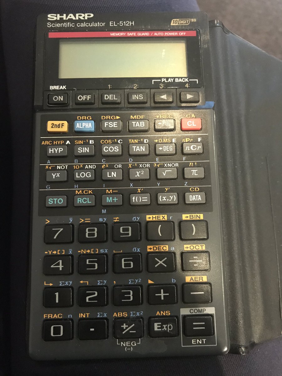 waxing_station's tweet photo. @SharpBusinessUK just over 30years ago I got this and still working same battery #quality #sharpelectronics #1980's @ScientificCal ππΌ https://t.co/Dd1Gc5rR9l
