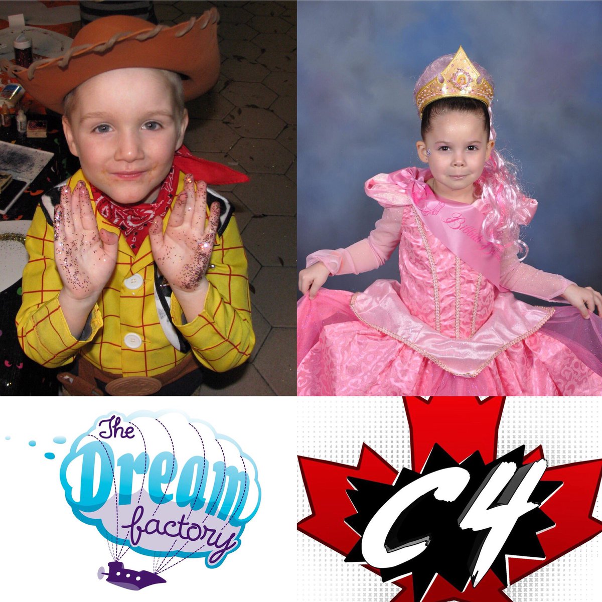 DreamFactoryMB's tweet photo. 🤠Sheriff Finlay&amp; 👑Princess Hailey want to see your awesome costumes @C4Winnipeg comic con today! #dreamfactorymb #c4winnipeg #c4comiccon https://t.co/TkRiQ0fDvs
