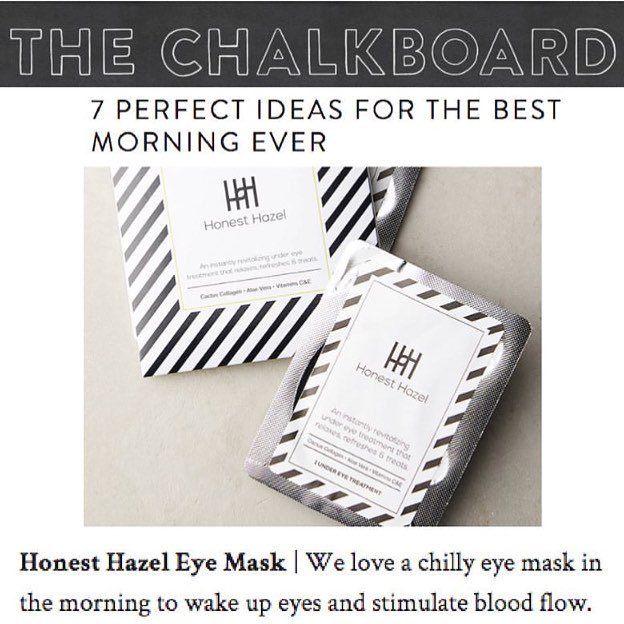 AILLEA_Beauty's tweet photo. Could not agree more with @thechalkboardmag that Sunday morning are made for @honesthazel eye gels!! Have you trie… https://t.co/MquGbLzttu https://t.co/mx5kWx1hGo