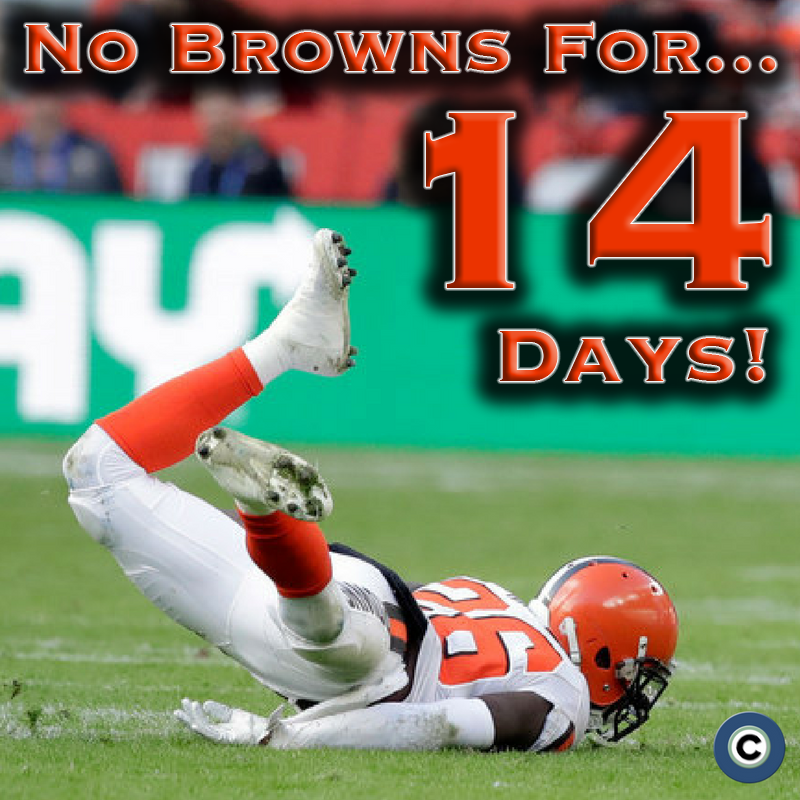 clevelanddotcom's tweet photo. Browns smacked by the Vikings in London, 33-16. The good news? They can't lose for another 2 weeks! Show your joy with a GIF. Photo: AP. https://t.co/jDI4ae6bCS