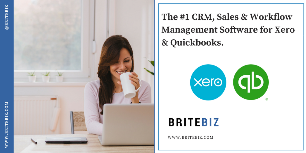 AbundantlyClear's tweet photo. Using Xero, looking for a new CRM? Check out @britebiz This CRM integrates with Xero, handles your sales, client communications &amp; payments! https://t.co/fn0CnoJf9a