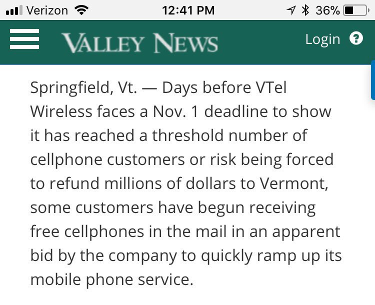 mggcss's tweet photo. John Lippman’s good reporting on #VTel continues: https://t.co/A5fLl8GTf5 https://t.co/ZfaXATZHv9