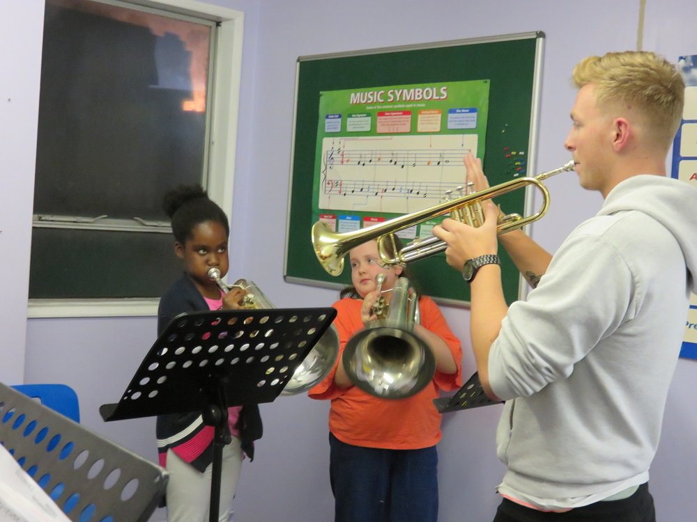 Our young musicians are taught by other musicians! Passionate about bringing music to their lives! #musiceducation #northfleet