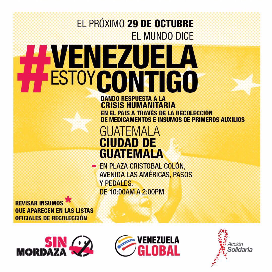 veneguate's tweet photo. Amigo chapin! Si tienes medicinas que ya no usas y no estén vencidas, tráela y dónala hoy domingo a pasos y pedales. Dios te bendecirá. https://t.co/rszsIZHC15