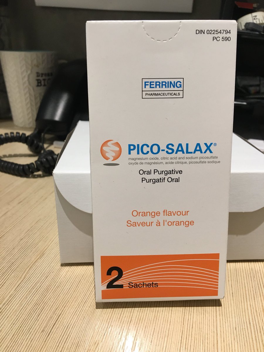 CanadianLife13's tweet photo. Just picked up my Pico-Salax for Tuesdayโs scope ๐...๐ oh the joys of life with Colitis #colitis #ibd #scope #picosalax #colitisadventures https://t.co/4OCntlQNMW