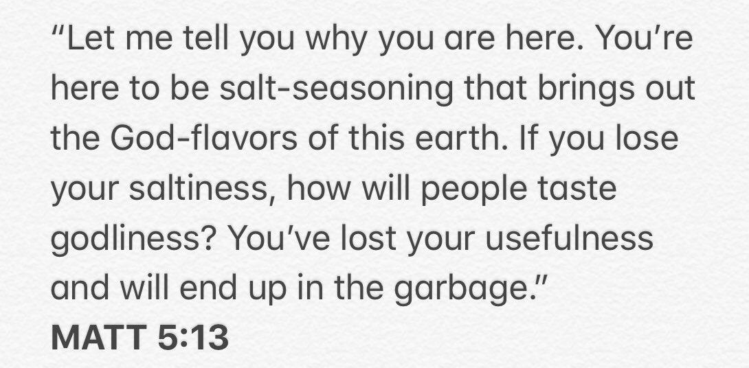theFUDMiami's tweet photo. Stay salty, God wants you salty #OGSalty https://t.co/Fh0fKdTFNO