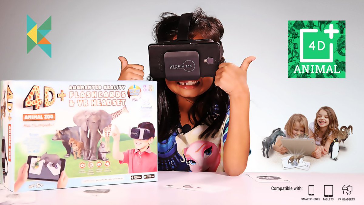 KyrascopeTV's tweet photo. Checkout Unboxing and review of the amazing @utopia360vr  Animal 4D+ Flash Cards.@MyReTrak https://t.co/cmAcpCXSrf https://t.co/7bGIg9nRCh