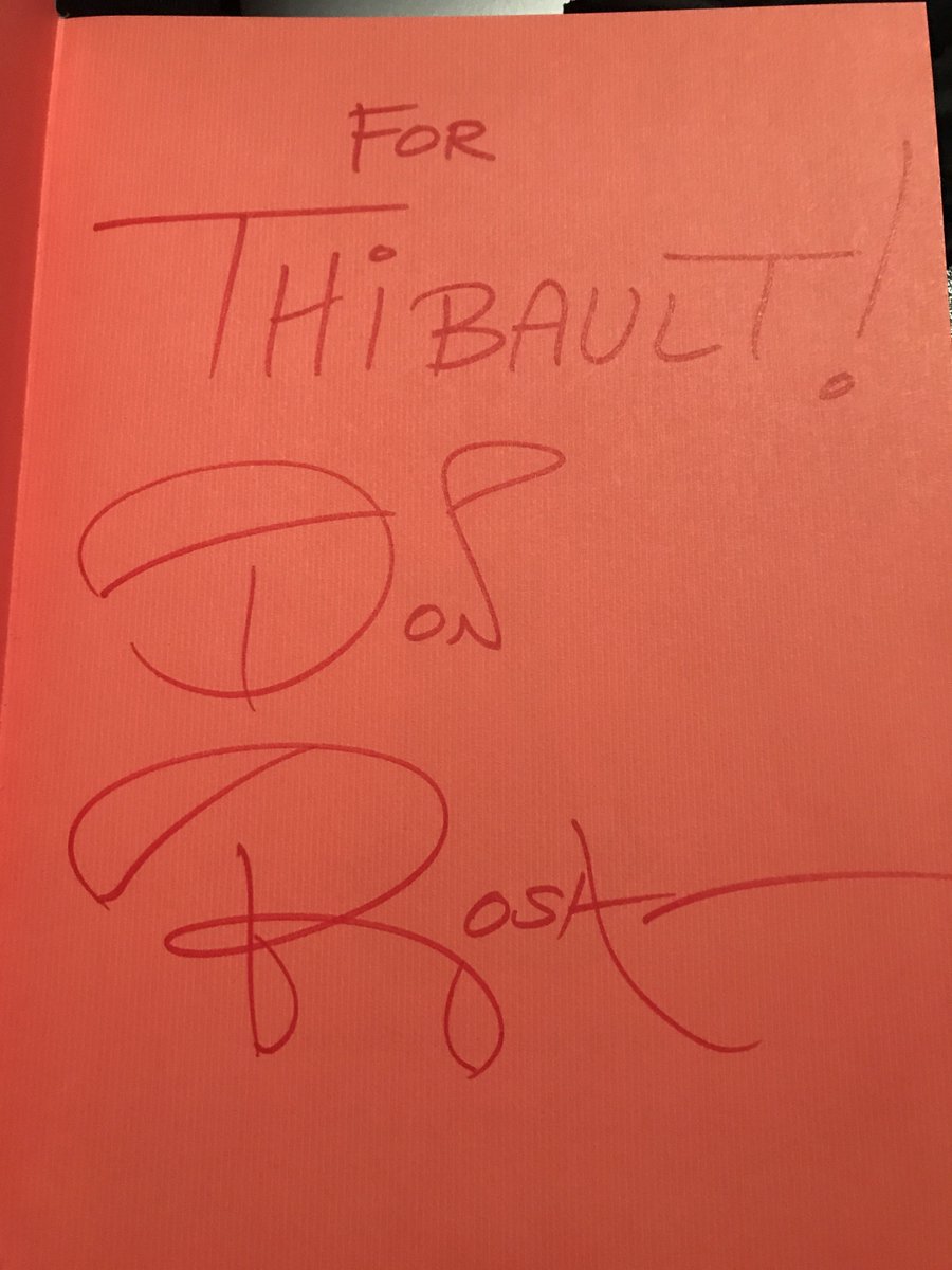 ThibB's tweet photo. Je peux mourir heureux. J’ai rencontré mon idole. Thanks @donrosa ! https://t.co/agqa9i4oii