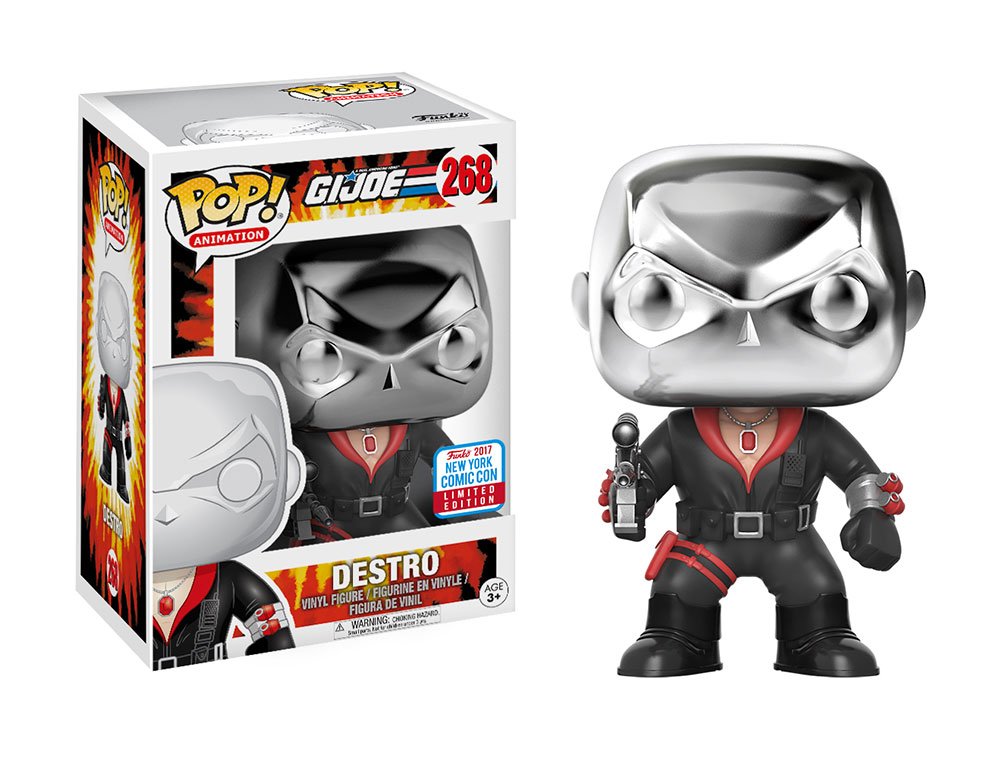 RT &amp; follow <a href="/OriginalFunko/">Funko</a> for your chance to WIN a New York Comic Con exclusive Destro Pop! #GIJoe