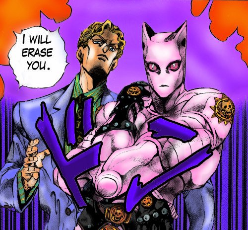 Cenk Atlas On Twitter Colorized Kira Yoshikage And Killer Queen From Jojo Part 4 Kira Yoshikage Killerqueen Jojo Diu Color Anime Manga Https T Co 1cxfqxcjak