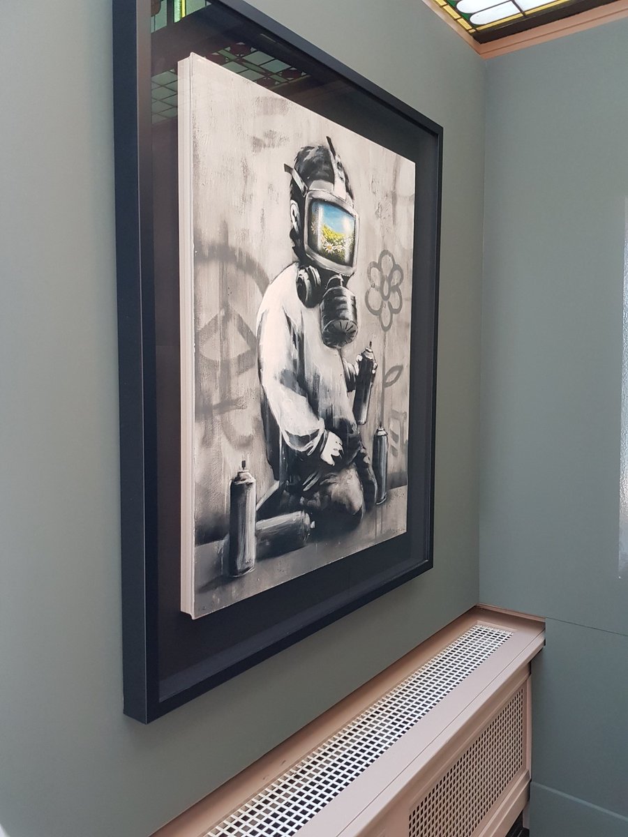 #Banksy #Art at <a href="/moco_museum/">Moco Museum</a> was fantastic! #StreetArt