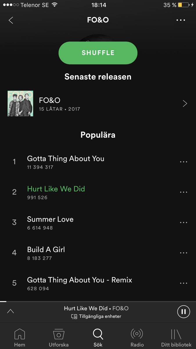 jossefluff's tweet photo. 1miljon streams snart😻🎉❤️ #HLWD @FOandOmusic #FooFamily https://t.co/zS2t6Ko5Mz