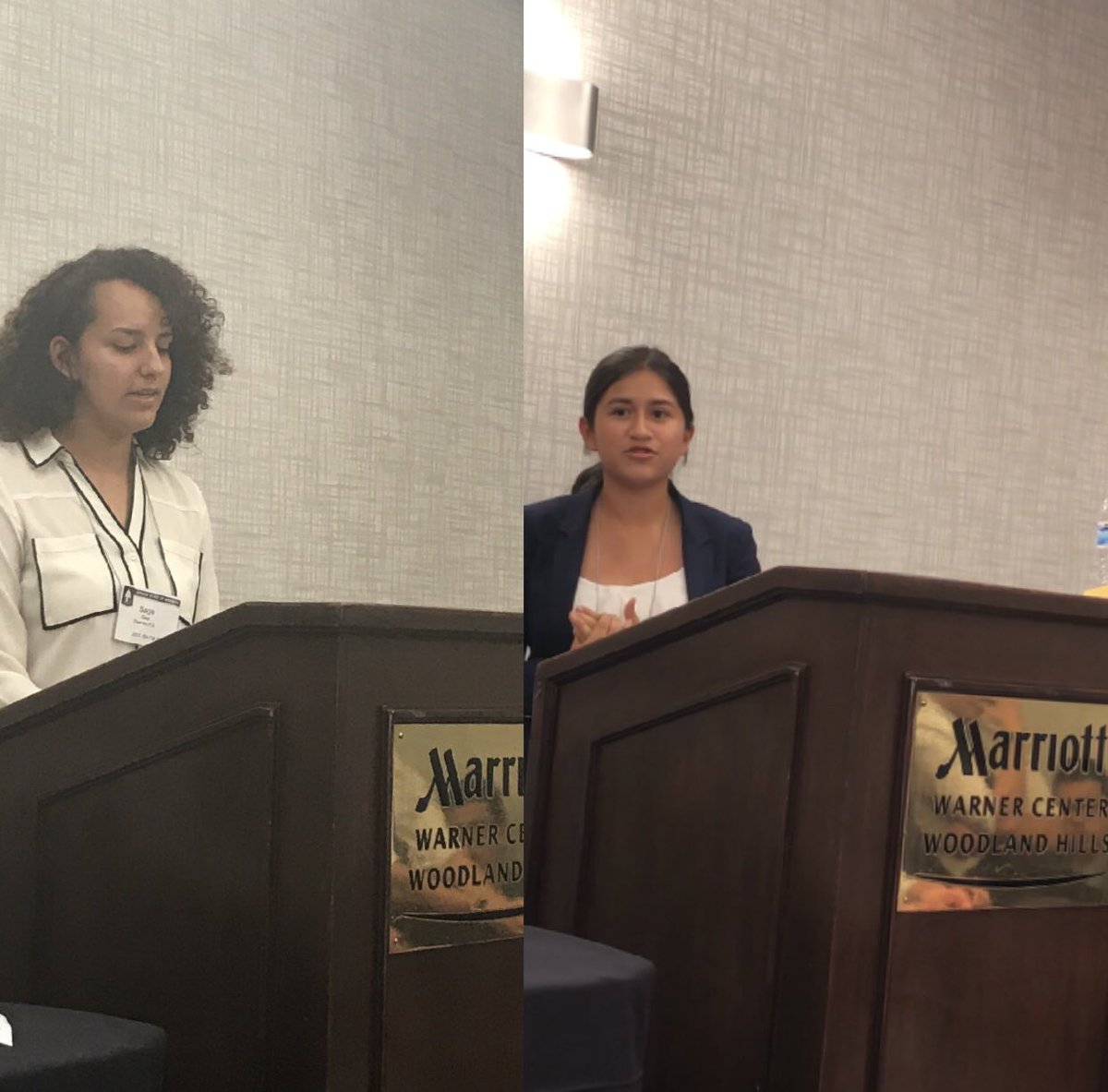 DowneyJSA's tweet photo. Downey Highs very own, Sage Ceja, Sade Neri, Joshua Lopez, Isaac Medina, and Alfredo Coronado speaking at Fall State 2017🇺🇸 https://t.co/OcOWfV1BYO