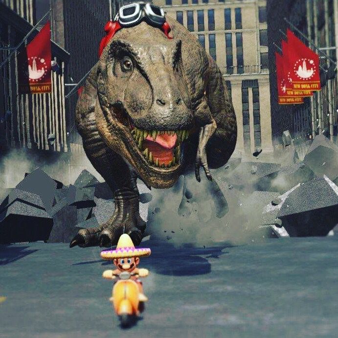 Meanwhile on Super Mario Odyssey... 😮👏
