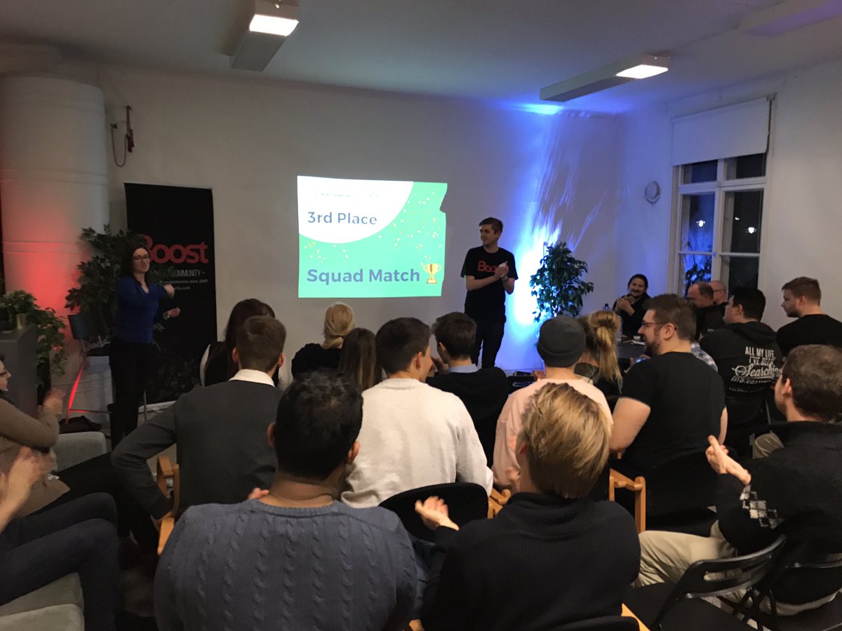 SWturku's tweet photo. Third place goes to...  #SWturku #startup #StartupWeekend #turku https://t.co/kgzUCHNC0o