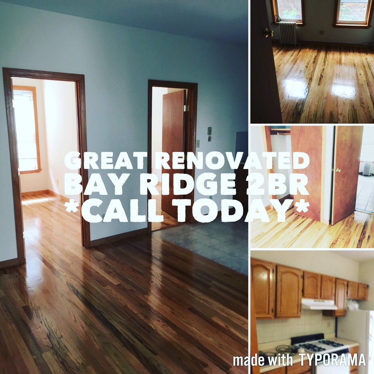 BAY RIDGE 2BR Gem *Pet Friendly* CALL TODAY Carl T DeFilippo/ Lic. RE Broker/ ReMax RE Professionals/ (718) 510 3709 #Bkapts #apts4rent
