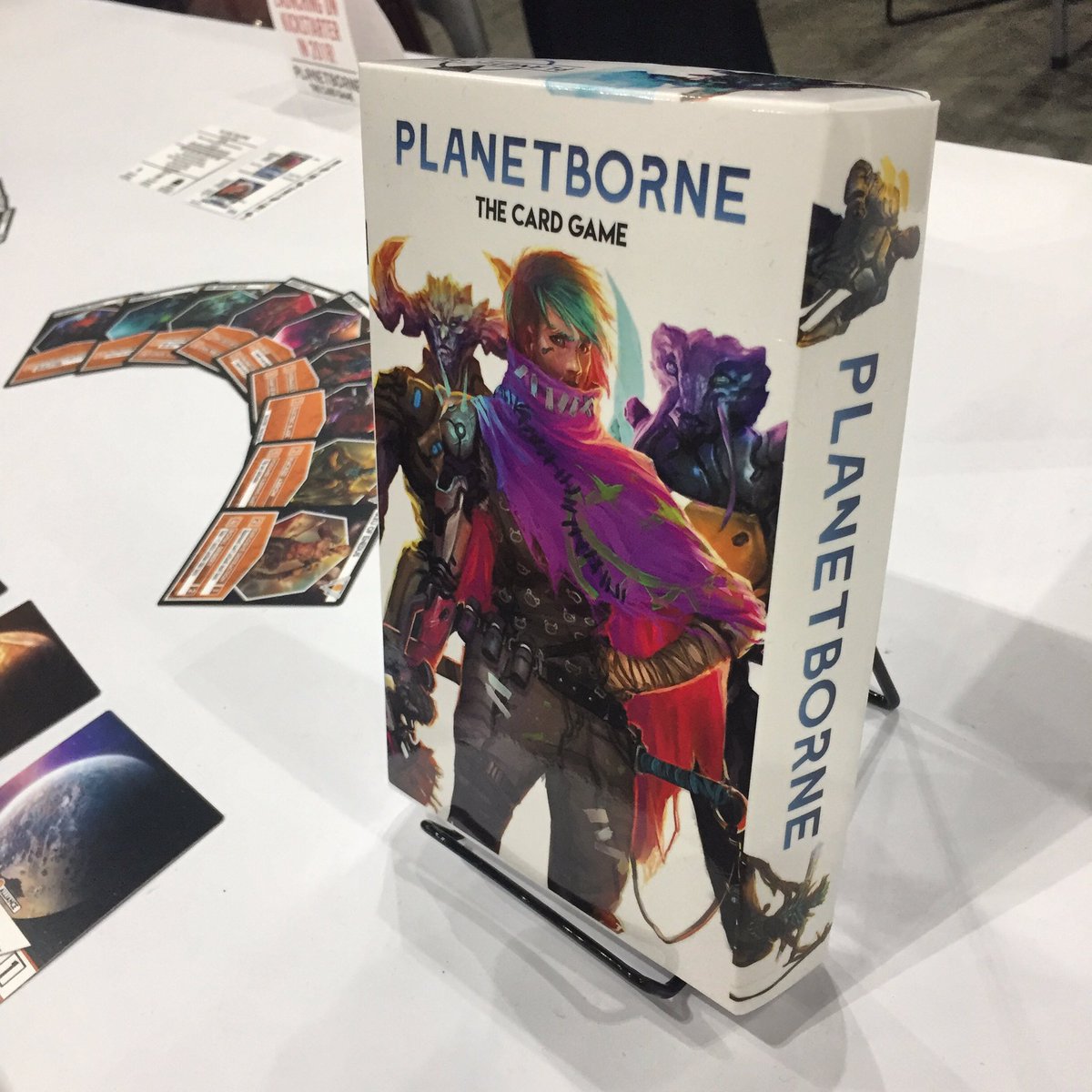 Sold out of Roots and Rubi Whipple yesterday at @StanLeeComicCon so we will be in the gaming hall demoing <a href="/planetborne/">Planetborne</a> this afternoon! 🙌
