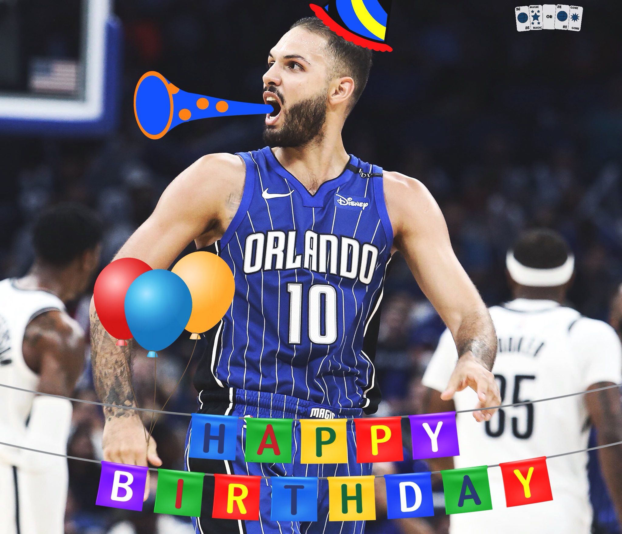 Join us in wishing a very Happy Birthday to the Clutch God, Evan Fournier! 