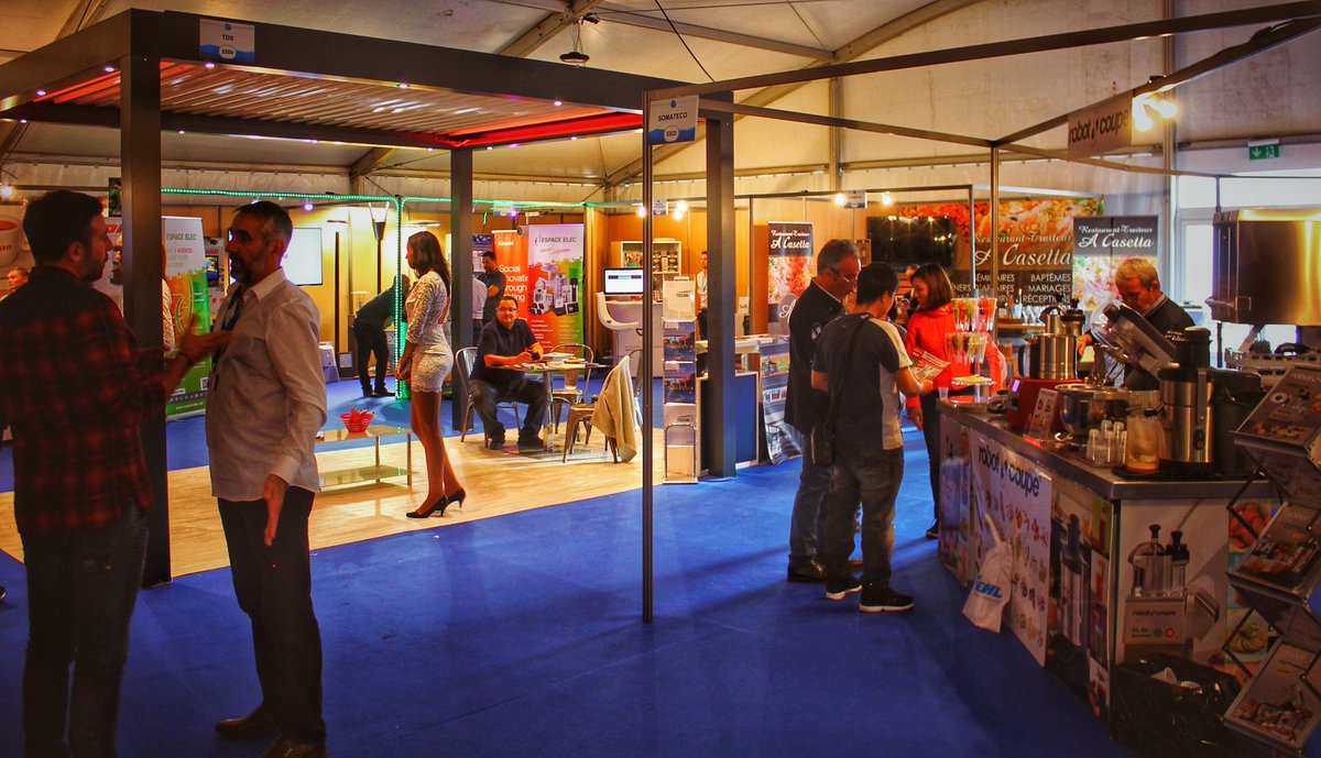 SALONCORSE's tweet photo. La première journée du salon CHR PRO EXPO 2017 s'achève. Nous vous donnons rendez-vous dès demain matin à partir de 10h. https://t.co/Ph3YT1iKyt