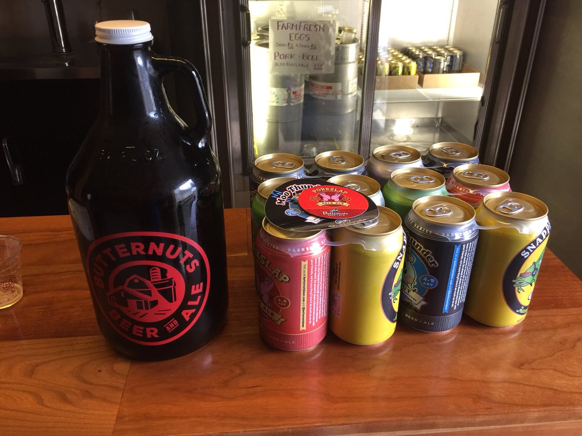 VolkertMath's tweet photo. Pit stop on the way home from a wedding @ButternutsBeer #porkslap https://t.co/sLFW43UjAD