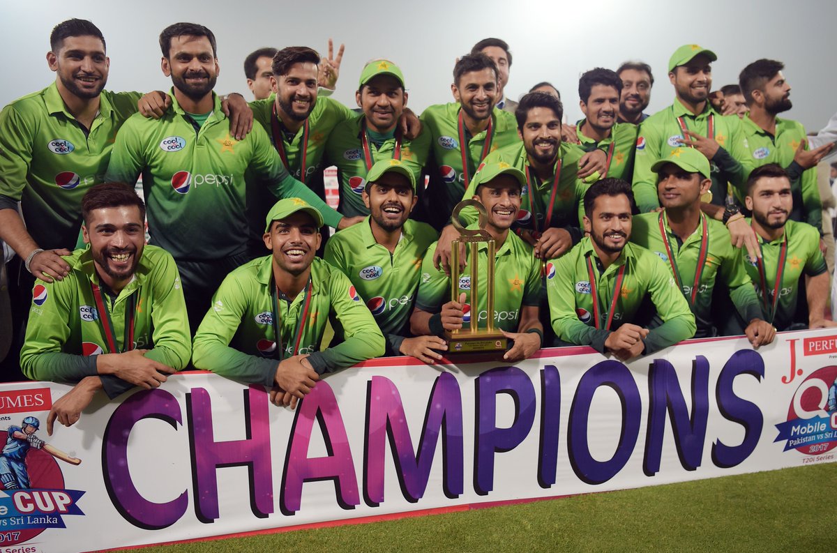 ICC's tweet photo. It was a happy return to Lahore for Pakistan - here's how they swept the T20I series 3-0! #PAKvSL 

REPORT: https://t.co/ijHFnE0gjk https://t.co/XHAu62qUmN