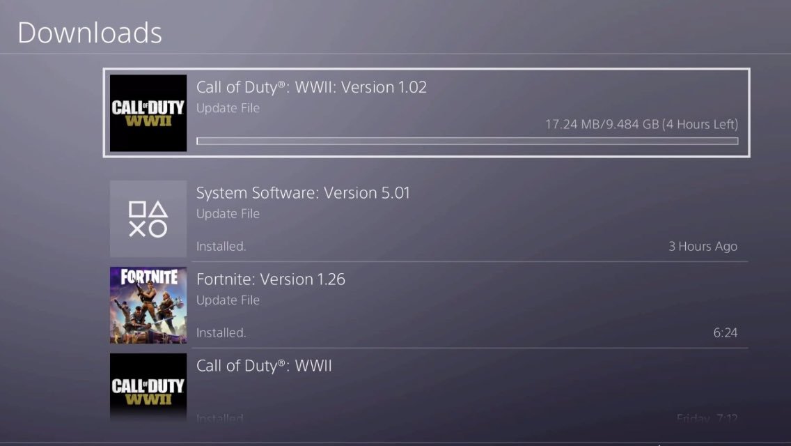 Patch Update 1.09 for Call of Duty: WWII now live on PS4/XB1/PC