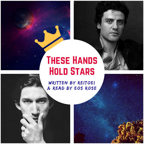 EosPodfic's tweet photo. #Podfic of These Hands Hold stars written by reitoei, read by @EosRose. (#StarWars, Ben/Poe, 2.75 hours) https://t.co/XdP4R94KJT https://t.co/3yfDxEa3LT