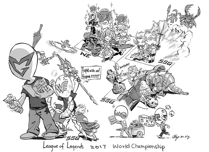 A drawing about the result of WE vs. SSG #Worlds2017
https://t.co/1nrrSvsqqo 