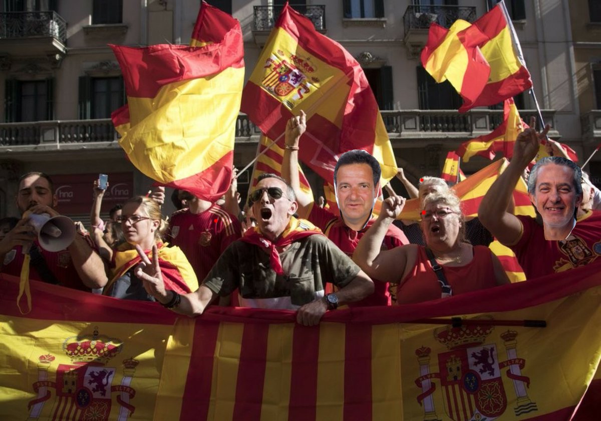OlotiEmprenyat's tweet photo. Aquí ja entrada l tarda, amb l jovent del país i els ànim pls núvols al crit d "Puigdemont a prisión"
@Olotuit @pscolot #olot #BuenDomingo https://t.co/nUtb49mq18