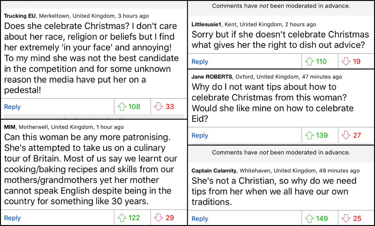 DMReporter's tweet photo. THUS: The only thing Mail readers hate more than a Muslim not integrating into British culture is a Muslim integrating into British culture. https://t.co/Y2nmE3EbLV
