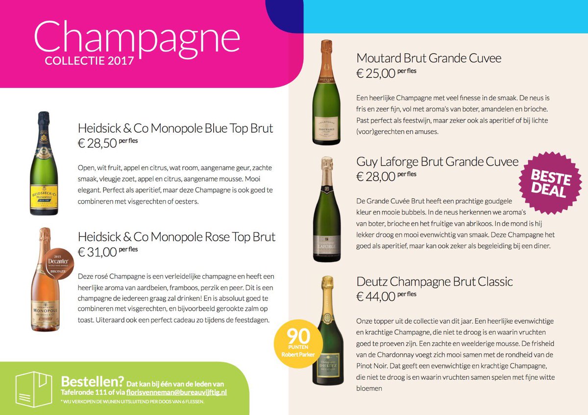 florisvenneman's tweet photo. Ook dit jaar weer de Ronde Tafel Champagne actie voor het goede doel, voor wie mag ik een doosje noteren? #RT111 #champagne https://t.co/NydBbjnWMt
