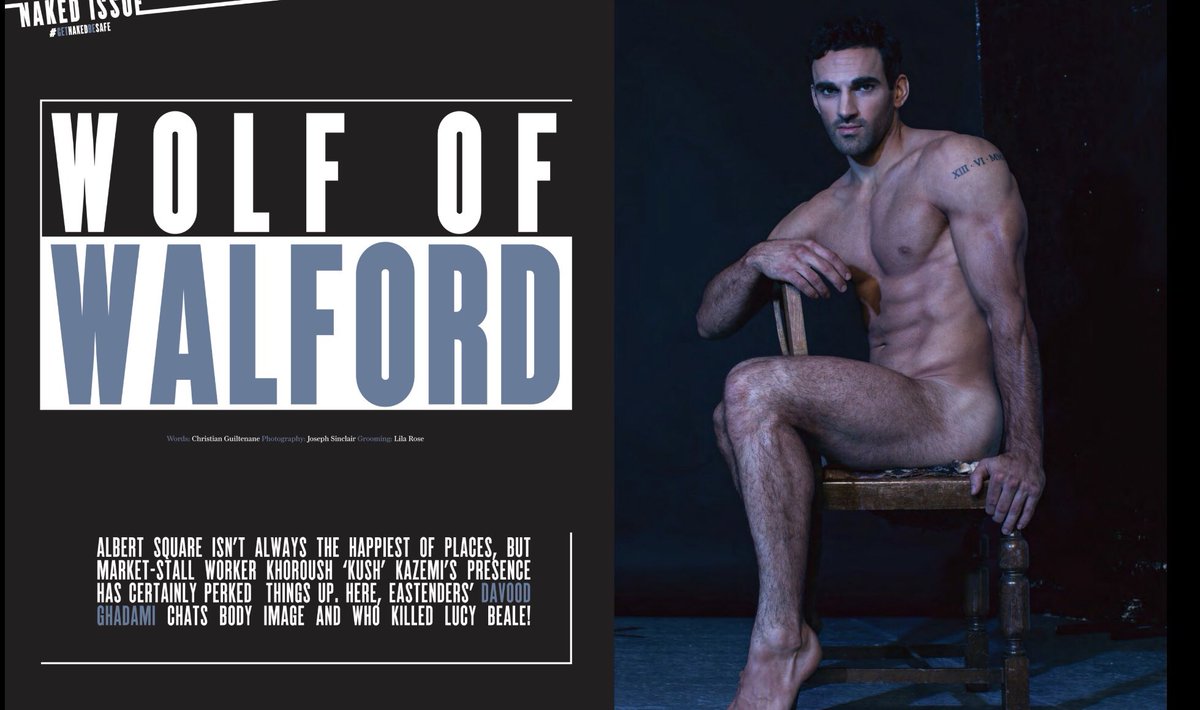 CGuiltenane's tweet photo. If you’re a fan of@#Strictlys @DavoodGhadami check him out in the saucy naked issue of @attitudemag from 2015 - still available to buy https://t.co/JTR4OUSkve