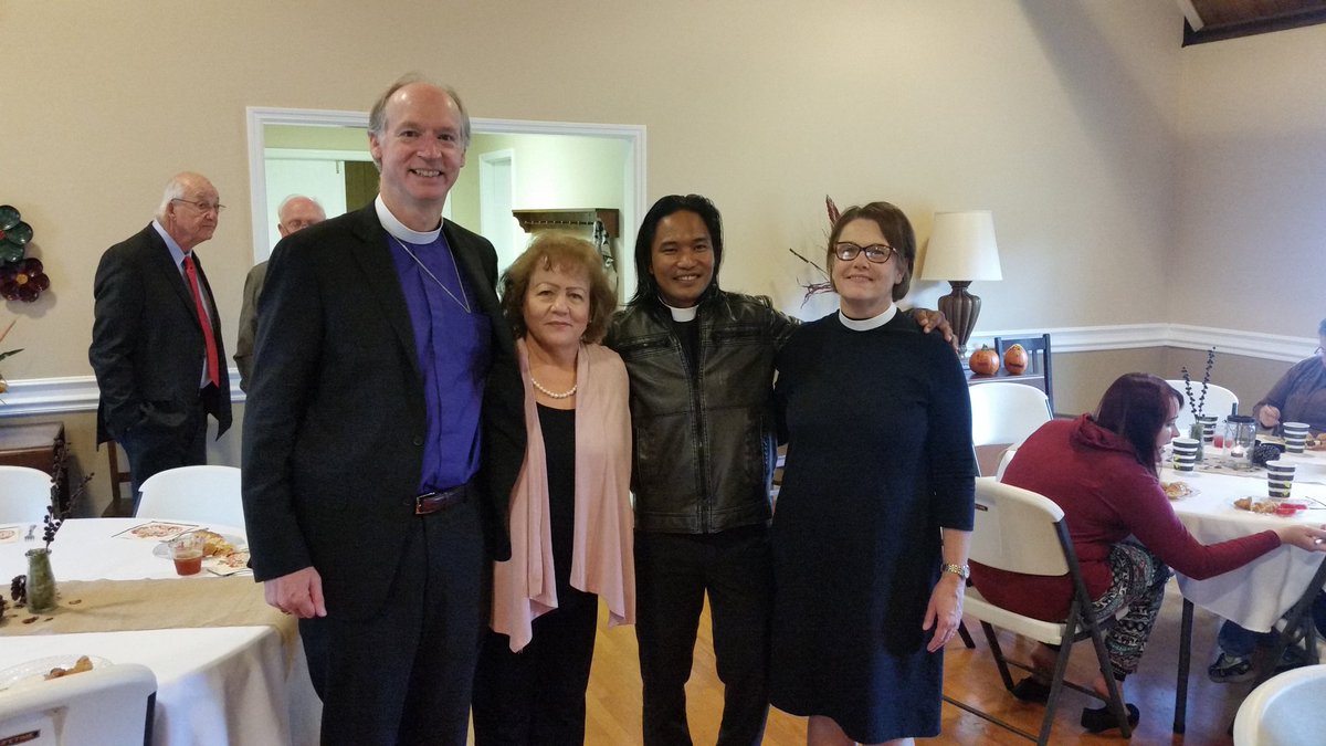 I got to meet &amp; worship w/2 wonderful congregations today. Thanks to all at St. Luke's &amp; Epiphany for doubling the specialness of this day.