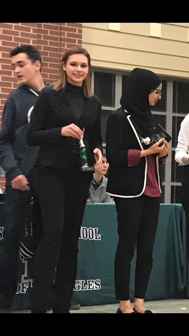 Congratulations to Keleigh Axelrod for placing 2nd in TFA LD and 1st in UIL LD!