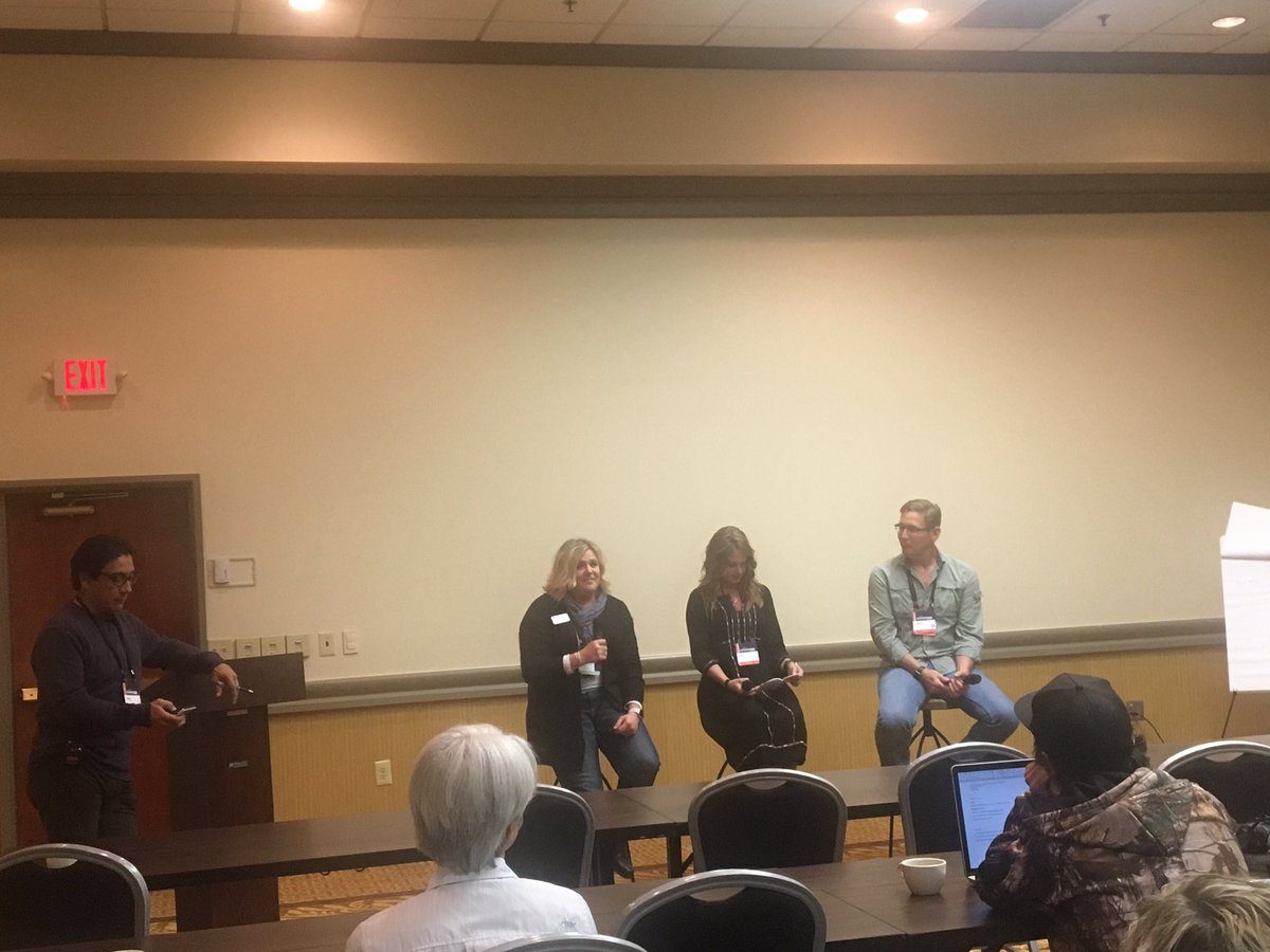 4alloutdoors's tweet photo. How to go on Press Trips session @OBSummit #2017OBS #NoBSatOBS #playbentonville https://t.co/W9ABcGYQCn