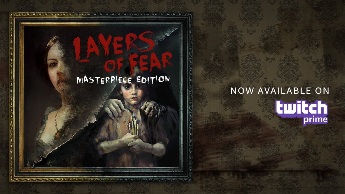 AspyrMedia's tweet photo. ATTN @TwitchPrime members: Don't forget to claim #LayersoFear Masterpiece Edition FREE through the @TwitchApp ! https://t.co/WFZZsoqZvy https://t.co/HIr1HfHa4O